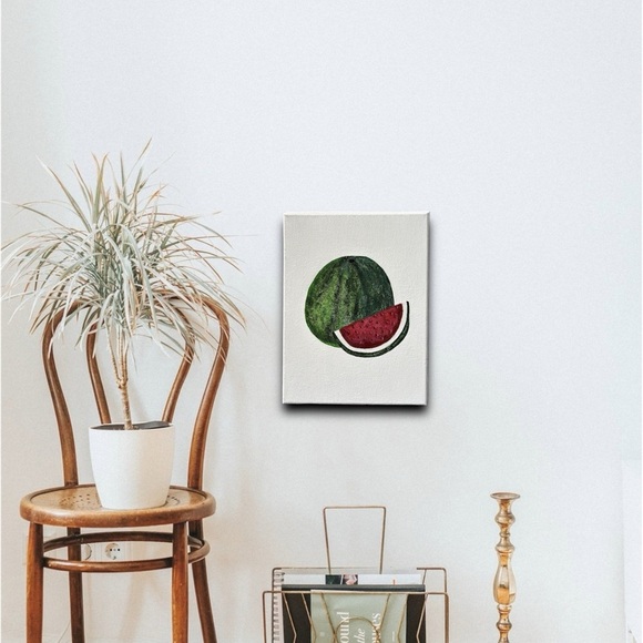 Original “Watermelon” Acrylic Painting on  Canvss - Picture 2 of 3